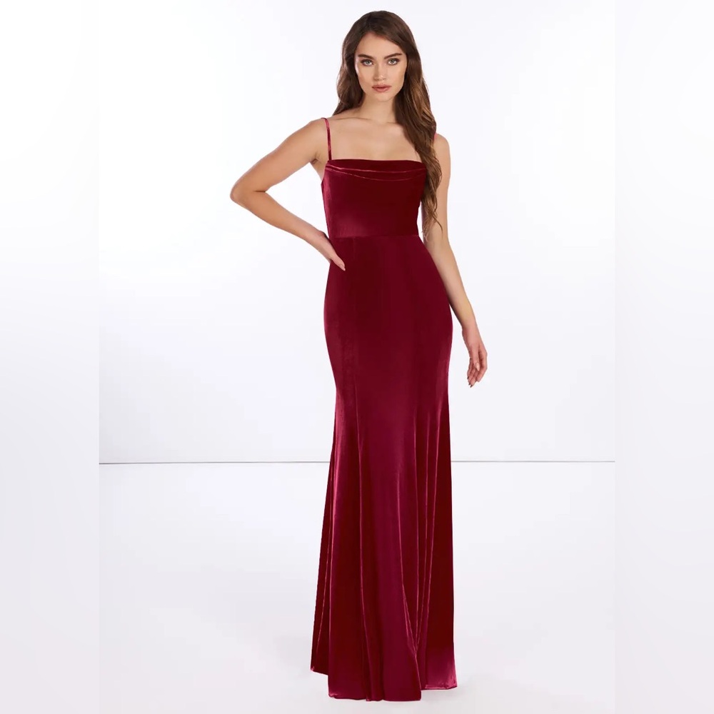 Azazie Solange Velvet dress size 6